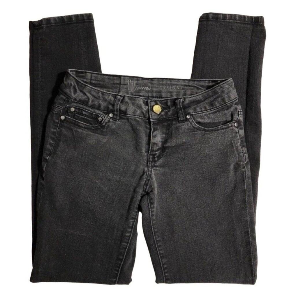 Celebrity Pink Black Rinse Skinny Jeans | Women's Size 1